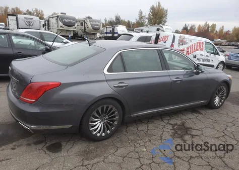 2017 Genesis G90 Ultimate из США, поврежденный, VIN KMHG54JHXHU022311